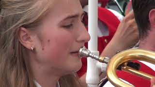 Böhmische Leicht Polka Musikkapelle Unken  Österreich  Gartenfest der FFW Inzell  Oberbayern [upl. by Joell]