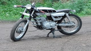 DEVILS DREAM HOW TO BUILD quotBRAT MOTORCYCLE quot [upl. by Adleremse]