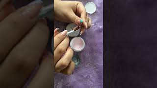 Pó Acrílico Para Unhas Porcelana Alongamento Manicure [upl. by Lytle]