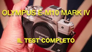 OLYMPUS EM10 MARK IV  TEST E ANALISI APPROFONDITA [upl. by Pestana646]