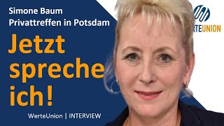 Treffen in Potsdam Jetzt spricht Simone Baum [upl. by Oiratnom778]