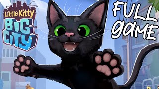 Little Kitty Big City  Gameplay Walkthrough FULL GAME All Achievements [upl. by Miru]