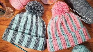 Crochet the Easiest Winter Unisex Hat for 3 to 10 years old [upl. by Aicaca922]