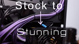 How to Sleeve Stock PC Power Supply Cables [upl. by Pattin]