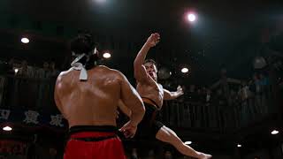 BloodSport 🎵Soundtrack🎵  contacto Sangriento Ending theme  Frank dux vs Chong li [upl. by Halil]