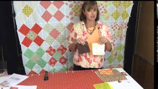 Best Quilt For Beginners  Uses One Charm Pack and One Layer Cake [upl. by Meras]