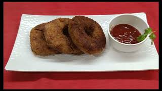 Potato chicken doughnutরমজান স্পেশাল চিকেন আলুর ডোনাটসহেল্থি টিফিন রেসিপিAyeshass Home Kitchen [upl. by Shiri]