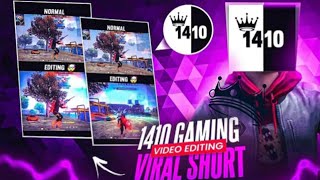 1410 Gaming Viral Short Editing 🤯 Tutorial Full [upl. by Nolaf207]