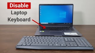 How to Disable Laptop Keyboard when External is Connected [upl. by Annam821]