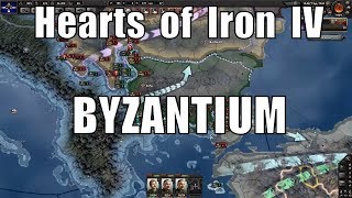 Hearts of Iron 4 Challenge Greece retakes Byzantium [upl. by Alexia]