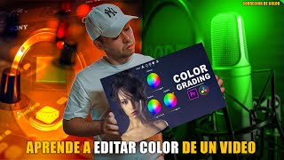 ✅ PASOS EDICION el COLOR en DAVINCI RESOLVE 18 o PREMIERE PRO [upl. by Schreiber]