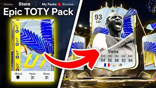 4 TOTYTOTY ICONS PACKED 😨 700K EPIC TOTY PACKS  FC 24 Ultimate Team [upl. by Ainolloppa383]