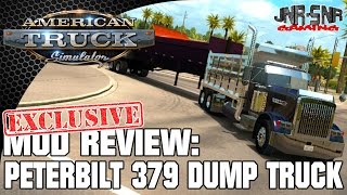 ATS MODS  Peterbilt 379 Tipper  AMERICAN TRUCK SIMULATOR MOD REVIEW  ATS MOD REVIEW [upl. by Navert]