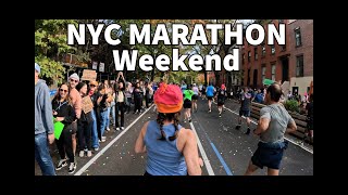 2023 NYC Marathon Weekend Shakeout Runs Events and Race [upl. by Lanna]