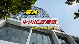 曼谷公寓 曼谷市区最核心地段伦披尼中央区高端顶级公寓84平一室户型。 曼谷房产 泰国公寓 [upl. by Bald]