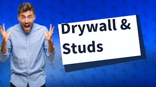 Does drywall have to end on a stud [upl. by Nosliw]