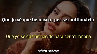 Rosalía  Millonaria Lyrics  Subtítulos en Español  Rosalía Dios Nos Libre del Dinero Lyrics [upl. by Nyleek]