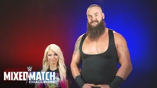 Braun Strowman amp Alexa Bliss are proud to stand tall for Connors Cure in WWE Mixed Match Challenge [upl. by Donavon]