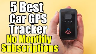 5 Best Car GPS Tracker No Monthly Fee in 2023 [upl. by Aramit]