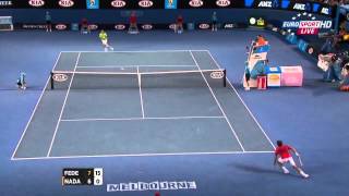 HD Federer Nadal Australian Open 2012 Highlights part 1 [upl. by Hairej510]