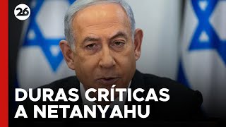 Familiares de los rehenes criticaron a Netanyahu por las demoras para una tregua  26Global [upl. by Lundgren]