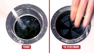 Franke Waste Disposers VS The Other Brand [upl. by Ainnos]