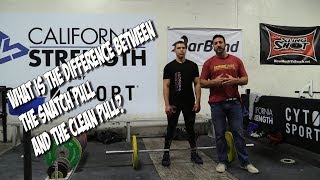 Friday Technique Talk Whats the difference between the snatch pull and the clean pull [upl. by Enia]