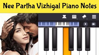 Nee partha Vizhikal cover song coversong neeparthavizhigal tamilsong karoake [upl. by Merriott]