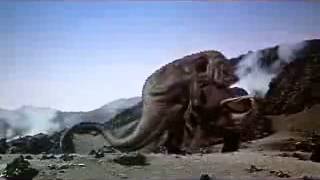 Ceratosaurus vs Triceratops from 1 Million Years BC flv [upl. by Wat]