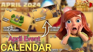 April 2024 Egypt Update amp Events Calendar Explained Clash of Clans [upl. by Jan]