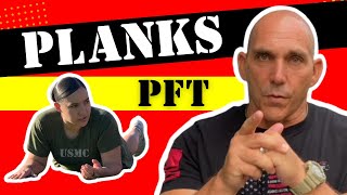 How To Do Planks for USMC PFT [upl. by Einnel676]