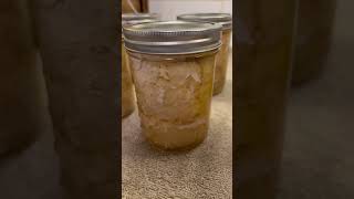 Canned chicken Great long term food storage option Easy ready to go meals canning homesteading [upl. by Hesper]