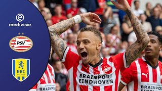 PSV vs RKC Waalwijk  Eredivisie 20242025 [upl. by Cocks]