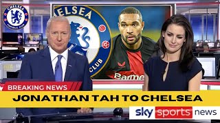 🚨OFFICIAL ANNOUNCEMENT😱 DEFENDER JONATHAN TAH TO🔥 CHELSEA FROM BAYER LEVERKUSEN 🚦 [upl. by Reba]