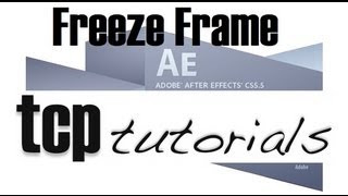 Congelare le immagini in un video  effetto Freeze Frame fermo immagine con After Effects [upl. by Airot]