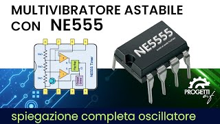 NE555 Multivibratore Astabile [upl. by Sylvan]