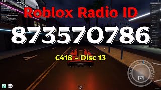 C418  Disc 13 Roblox ID [upl. by Petty704]