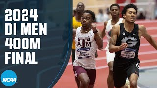 Mens 400m  2024 NCAA indoor track and field championships [upl. by Hasen]