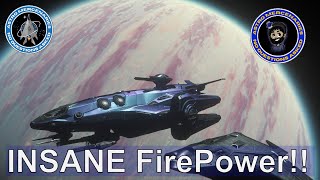 Redeemer  Star Citizen Bounty Hunting  The FirePower is Insane [upl. by Yablon]