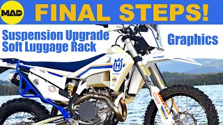 2023 Husqvarna FE501 Adventure Bike Build Ep 3 [upl. by Fries]