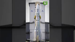 Rocket Ariane 6 launch by European Space Agency esa nasa isro [upl. by Kenimod]