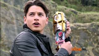 Power Rangers Megaforce  Red Ranger Morph 3  Power Rangers Official [upl. by Huber482]