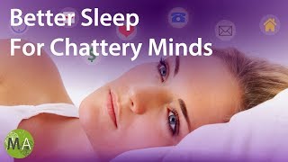 Better Sleep For Chattery Minds With Isochronic Tones and Light Ambience [upl. by Enoitna]