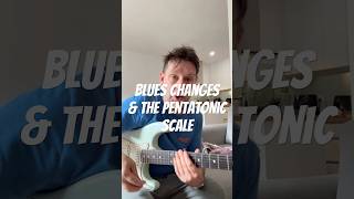 Following Blues Changes With The Pentatonic Scale [upl. by Orlantha]