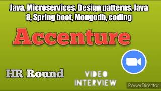 Selected  Accenture JAVA telephonic interview Technomanagerial round for experienced 5 years [upl. by Pompea]