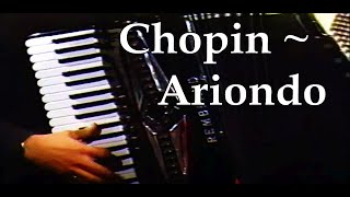 ChopinAriondo  Polonaise in A Op40  Nick Ariondo accordion [upl. by Kress]