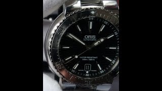 Unboxing Oris Divers Date 01 733 7533 415407 8 24 01PEB 4K Ultra HD [upl. by Coralyn]