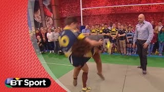 Pitch Demo Jacques Burger tackling masterclass  Rugby Tonight [upl. by Octavla238]