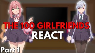 The 100 Girlfriends React To Rentarou As Ayanokoji  Part 1  EngRu [upl. by Dlareg257]