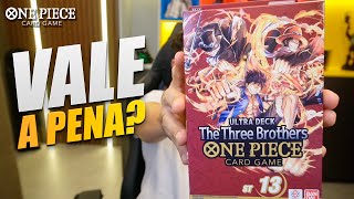 UNBOXING ST13 ONE PIECE CARD GAME [upl. by Saleem907]